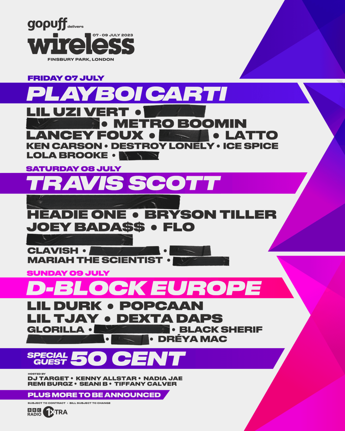2023 Wireless Festival lineup
