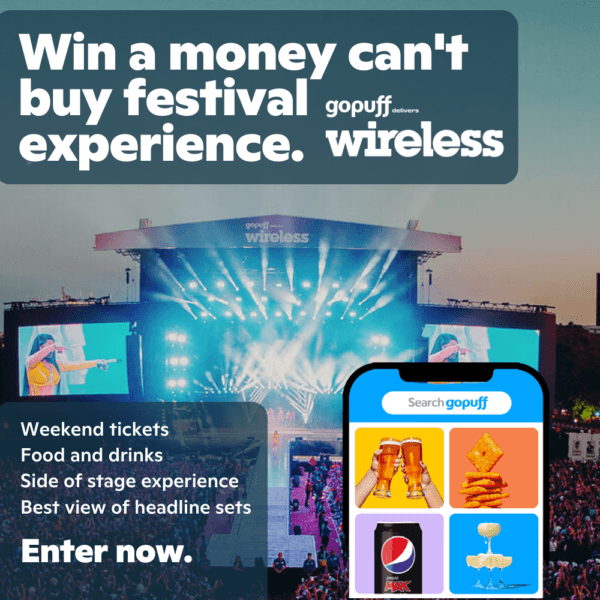 WIN AN INCREDIBLE FESTIVAL EXPERIENCE WITH GOPUFF