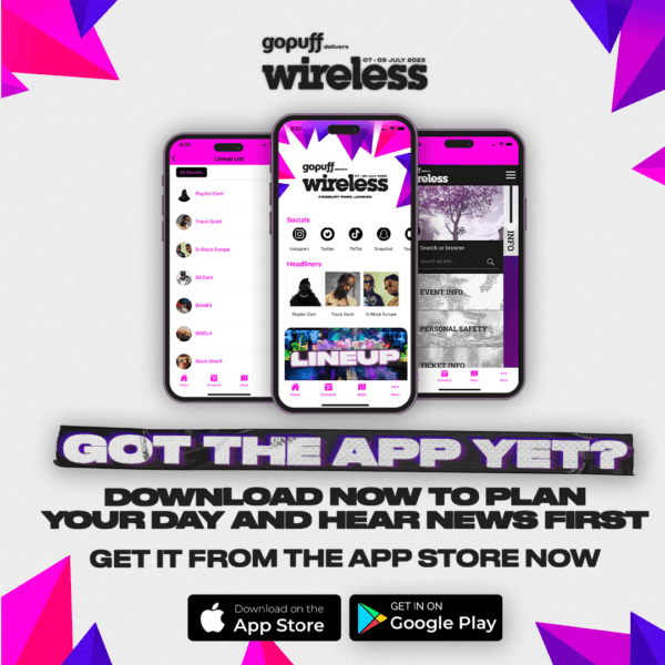 DOWNLOAD THE WIRELESS 2023 APP!