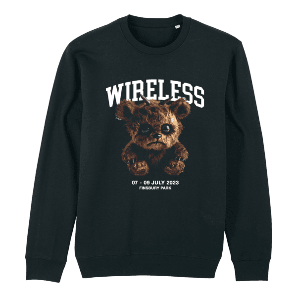 Wireless bear sweatshirt